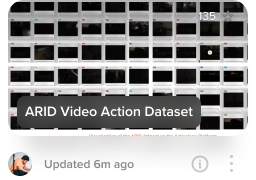 ARID Video Action dataset visualization on Activeloop Platform