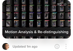 Motion Analysis & Re-distinguishing dataset visualization on Activeloop Platform