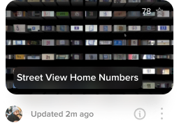 Street View Home Numbers dataset visualization on Activeloop Platform