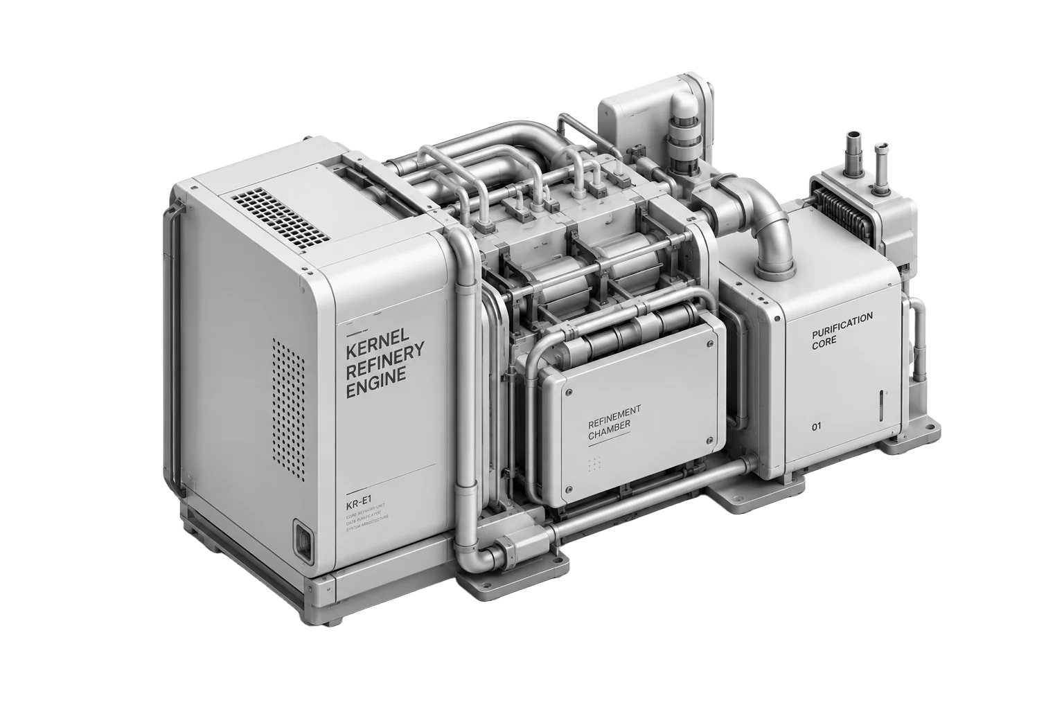Isometric Loop engine, a self-contained industrial unit and the core runner of the loop.